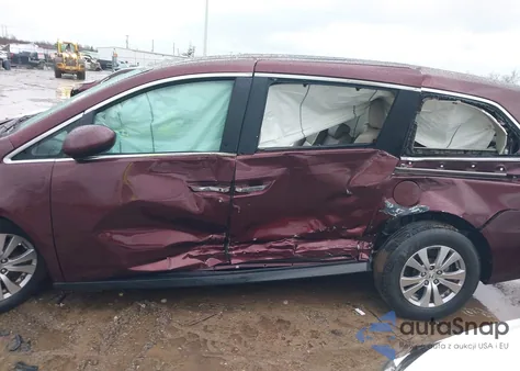 2015 Honda Odyssey Ex-L from USA, damaged, VIN 5FNRL5H69FB046599